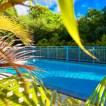 Magnifique Appartement Fleurs Caraibes - 6 Personnes En Residence Avec Piscine Privee - Sainte Anne Екстер'єр фото