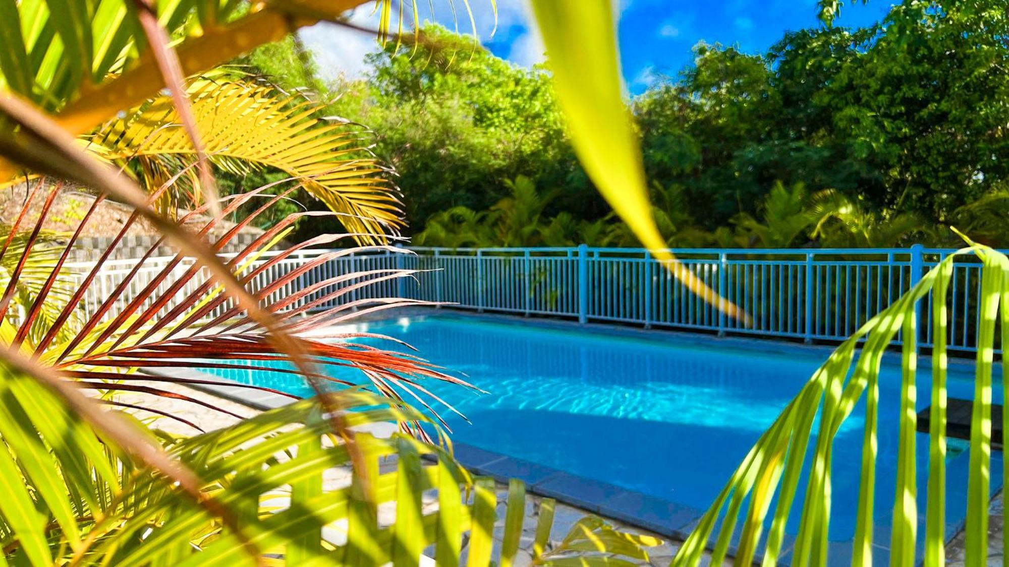 Magnifique Appartement Fleurs Caraibes - 6 Personnes En Residence Avec Piscine Privee - Sainte Anne Екстер'єр фото