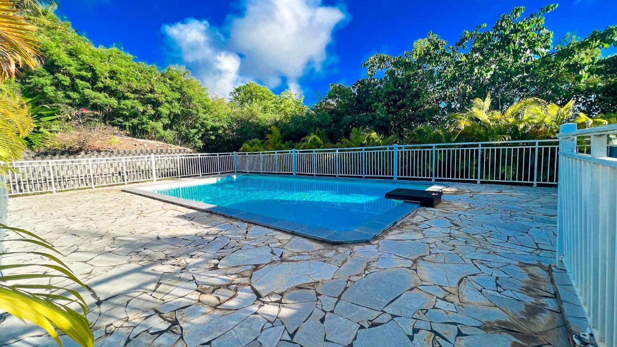 Magnifique Appartement Fleurs Caraibes - 6 Personnes En Residence Avec Piscine Privee - Sainte Anne Екстер'єр фото
